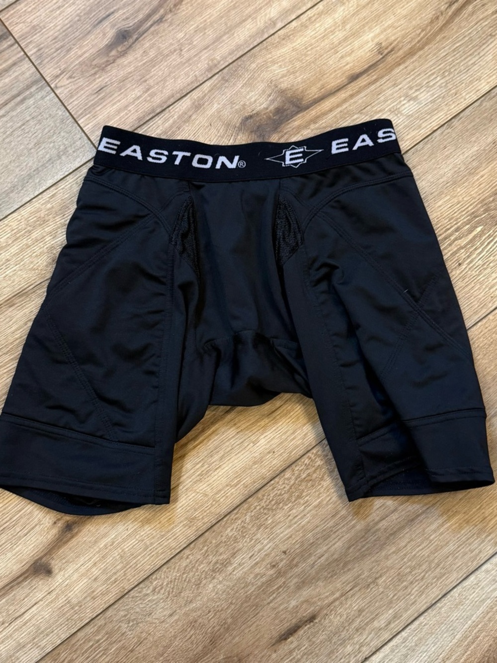 Easton Black and Gray Athletic Sliding Shorts